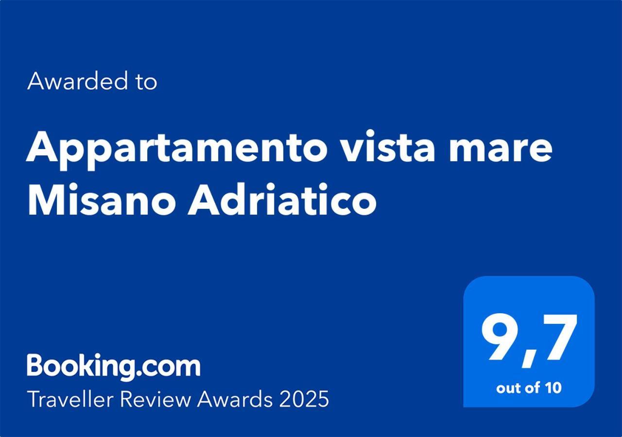 Appartamento Vista Mare Misano Adriatico Buitenkant foto